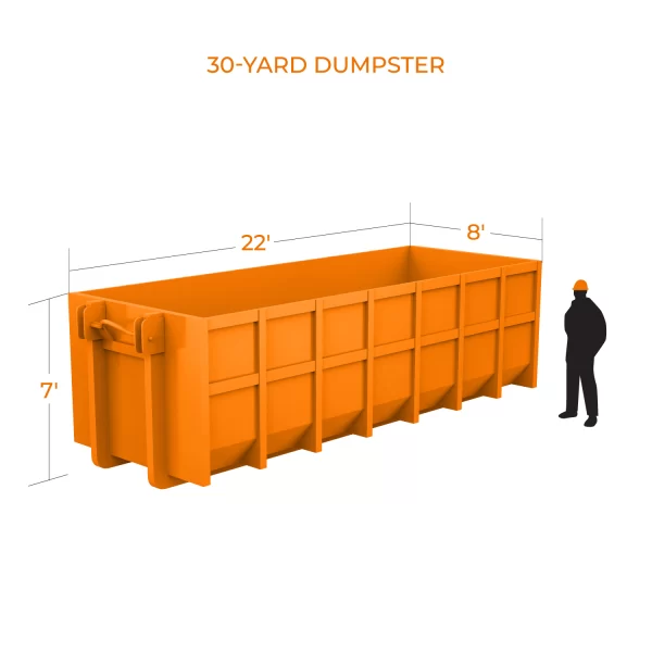 30 yard debris box